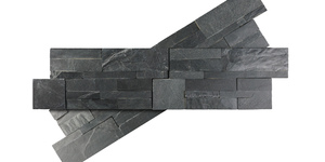 3D панели Сланец, Чёрный, Модерн 1