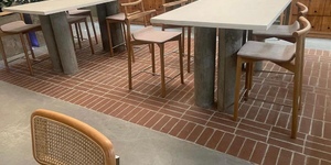 Клинкер тротуарный ЛСР "Эдинбург" Лонг, тёмно-красный 1