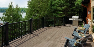 Террасная доска из ДПК Bamberg, Solid, Brazilian Walnut