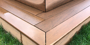 Террасная доска из ДПК Bamberg, Solid, African Bubinga9