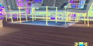 Террасная доска из ДПК Bamberg, Square, English Barnwood6