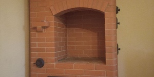 Кирпич печной радиальный полнотелый ЛСР красный М-400, F-100 3