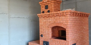 Кирпич клиновой огнеупорный Боровичи ШБ-44 230x114x65/55 мм