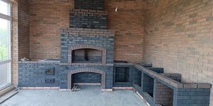 Кирпич облицовочный КС-Керамик (Königstein), Мангейм Шварц УС, 0,7НФ 3