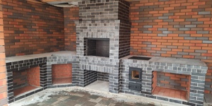 Кирпич огнеупорный Montenegro SHA 8 Black Argentum 250x124x65 мм 9