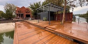 Террасная доска Turtle Shell Solid, Thai Teak, Co-Extrusion Dual 4