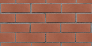 Кирпич облицовочный ЛСР, тёмно-красный, гладкий, 1НФ 3