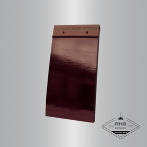 Керамическая черепица Koramic, Plain Tile Smooth, Wine Red Glazed