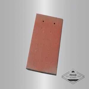 Керамическая черепица Koramic, Pontigny Plain Tile, Red Flamed