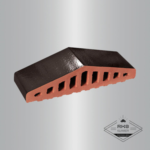 Профильный кирпич для ограждений King Klinker, Ониксовый чёрный