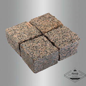 Гранитная брусчатка Ала-Носкуа, Француженка, 100x100х100 мм