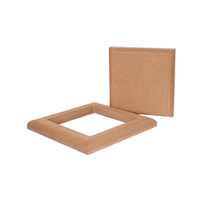 Комплект крышка и юбка для столба из ДПК KOMODO, песочный