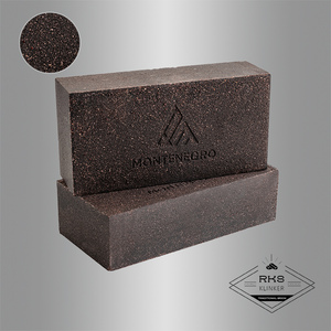 Кирпич огнеупорный Montenegro SHA 5 Black Cuprum 230x114x65 мм