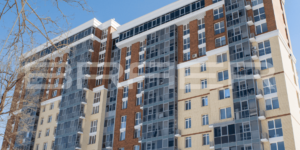 Лицевой кирпич Браер Кладка гладкий - Жилой дом Островского 18. Белгород (3)