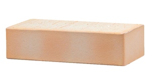 Кирпич рядовой (янтарный) полнотелый ЛСР, M250, F75 3
