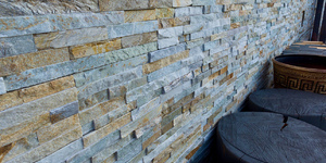 Камень для цоколя и фасада 3D панели Сланец Beige Slate от бренда RKS SLATE заказать с доставкой (4)