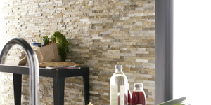 Кузонный фортук из камня 3D панели RKS SLATE Сланец Beige Slate Classic купить (1)