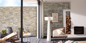 Интерьерный бежевый камень для стен купить 3D панели RKS SLATE Сланец Beige Slate Modern (3)