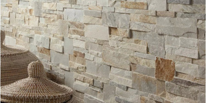 Кухонный фартук из бежевого камня купить 3D панели RKS SLATE Сланец Beige Slate Modern (1)