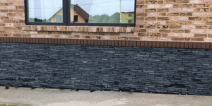 3D панели RKS SLATE Сланец Black Bark Rockface 62