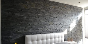 3D мозаика из камня RKS SLATE Сланец Black Bark Rockface 12
