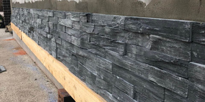 3D панели RKS SLATE Сланец Black Bark Rockface 61