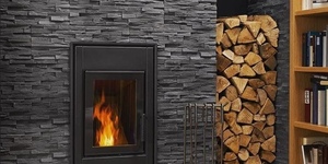 3D панели RKS SLATE Сланец Black Bark Rockface 68