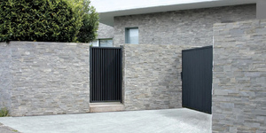 Каменный забор и фасад дома заказать с доставкой 3D панели RKS SLATE Сланец Grey Slate Modern (4)