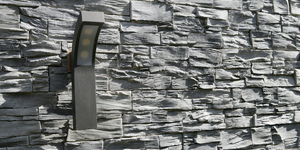 Плитка черная для фасада 3D панели RKS SLATE Сланец Black Slate Country (4)