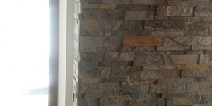 Отделка стен декоративным камнем заказать 3D панели RKS SLATE Кварцит Zeera Green Natural (4)