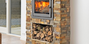Камин облицованный камнем заказать 3D панели RKS SLATE Сланец Dark Multicolor Modern (1)