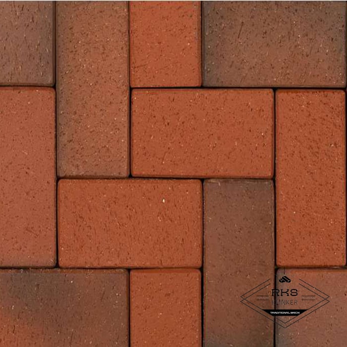 Тротуарный кирпич ABC-Klinkergruppe, Recker-bunt, 200х100х45 мм в Москве