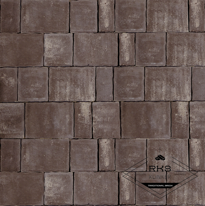 Плитка тротуарная SteinRus, Старый Город, Color Mix Браун, 60 мм в Москве