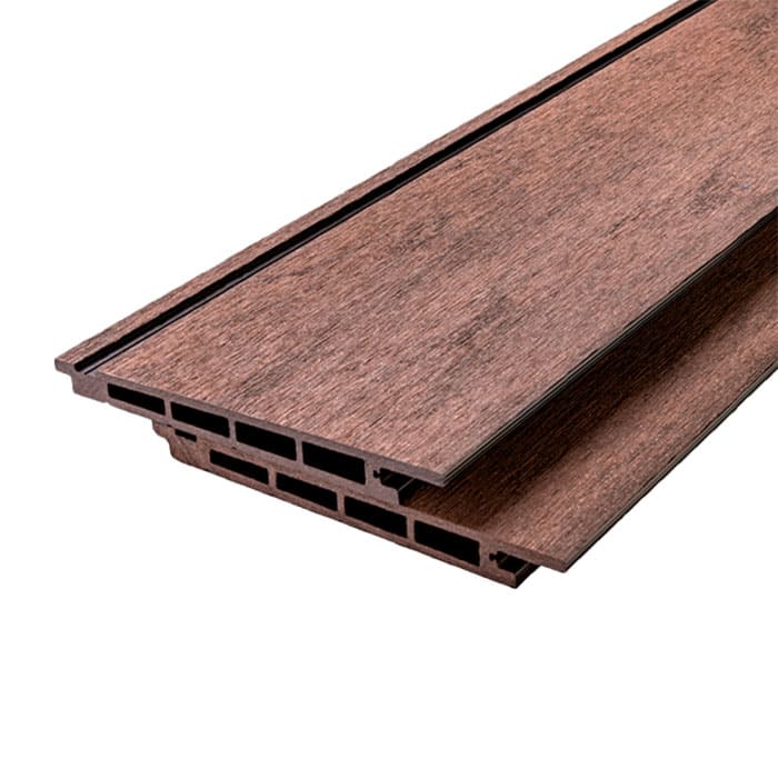 Фасадная доска из ДПК Bamberg, Alpine, Brazilian Walnut в Москве