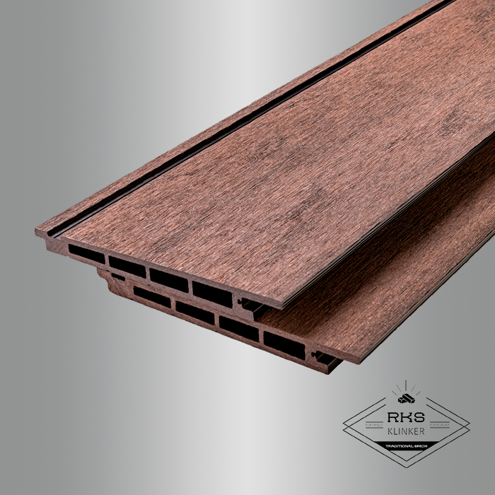 Фасадная доска из ДПК Bamberg, Alpine, Brazilian Walnut в Москве