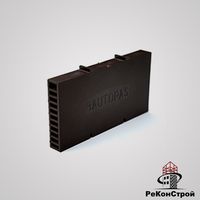 Вентиляционная коробочка BAUT коричневая, 115x60x12 мм в Москве