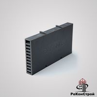 Вентиляционно-осуш. коробочка BAUT тёмно-серая, 115x60x12 мм в Москве
