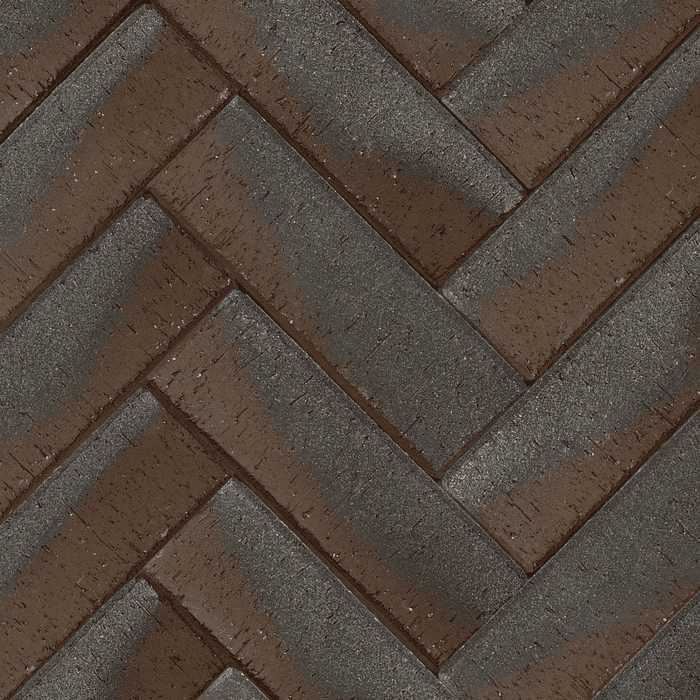 Клинкер тротуарный ЛСР "Франкфурт" Серебро Лонг в Москве