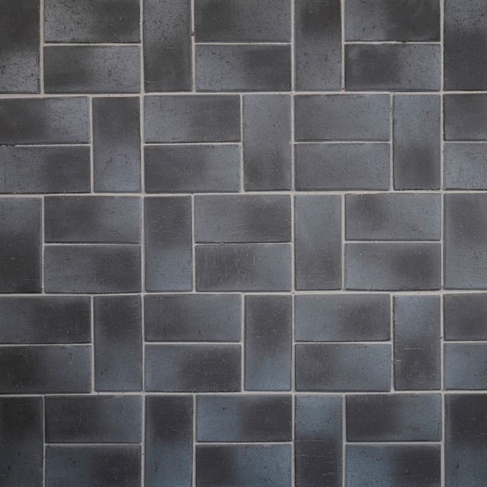 Клинкер тротуарный ангобированный ЛСР "Зальцбург" Платина Классик в Москве