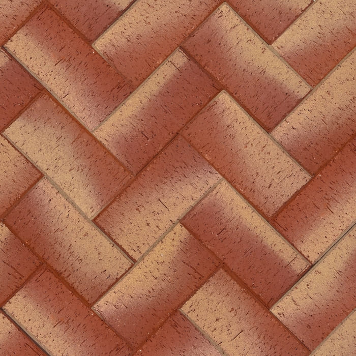 Клинкер тротуарный ЛСР красный "Канны" Золото Классик в Москве