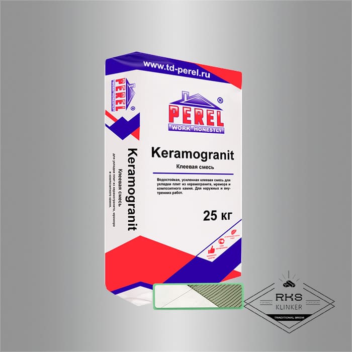 Keramogranit Perel клей для керамогранита в Москве