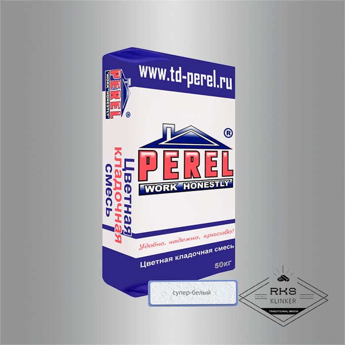 Кладочная смесь PEREL VL 01/супер-белый в Москве