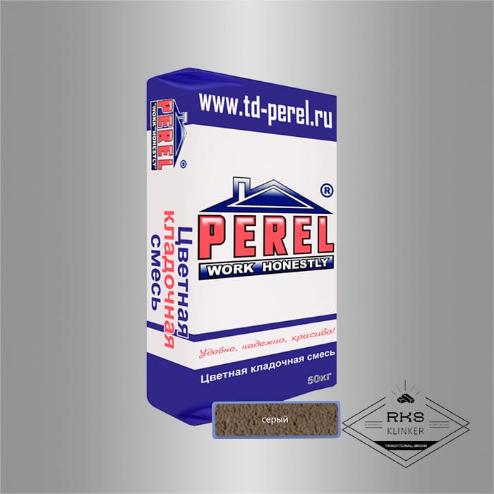 Зимняя кладочная смесь PEREL SL 10/серый в Москве