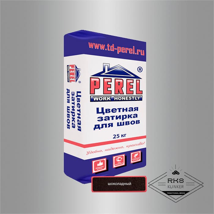 Зимняя затирочная смесь Perel RL 55/шоколадная в Москве