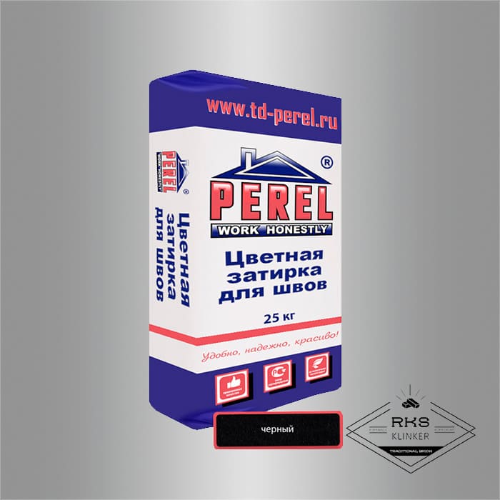 Зимняя затирочная смесь Perel RL 65/чёрная в Москве