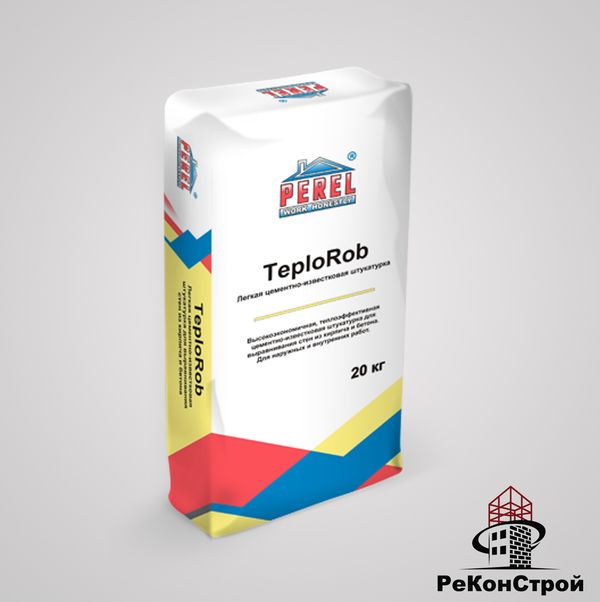 TeploRob Лёгкая цементно-известковая штукатурка в Москве