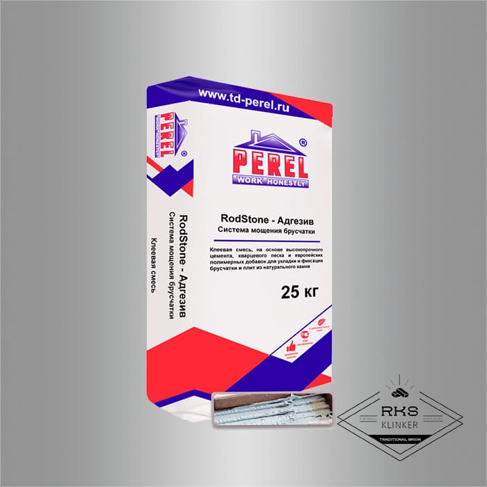 Клеевой состав для фиксации брусчатки «RodStone-Адгезив», Белый в Москве