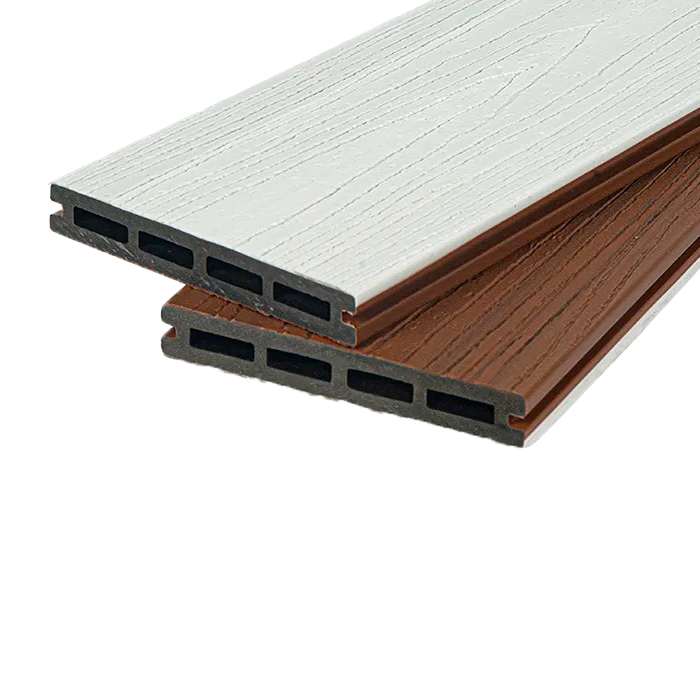 Террасная доска из ДПК Dual POLIVAN GROUP, Profi Co-Extrusion,White в Москве