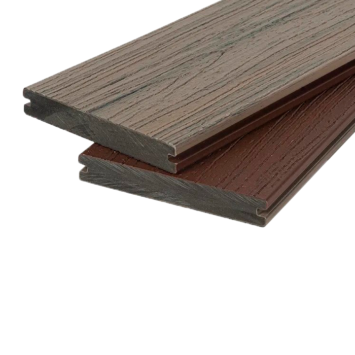 Террасная доска из ДПК Dual POLIVAN GROUP,Solid Co-Extrusion, Gray в Москве