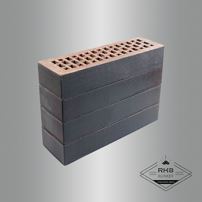 Ригельный кирпич Roben, FARO schwarz-nuanciert glatt, 290х90х90 мм в Москве
